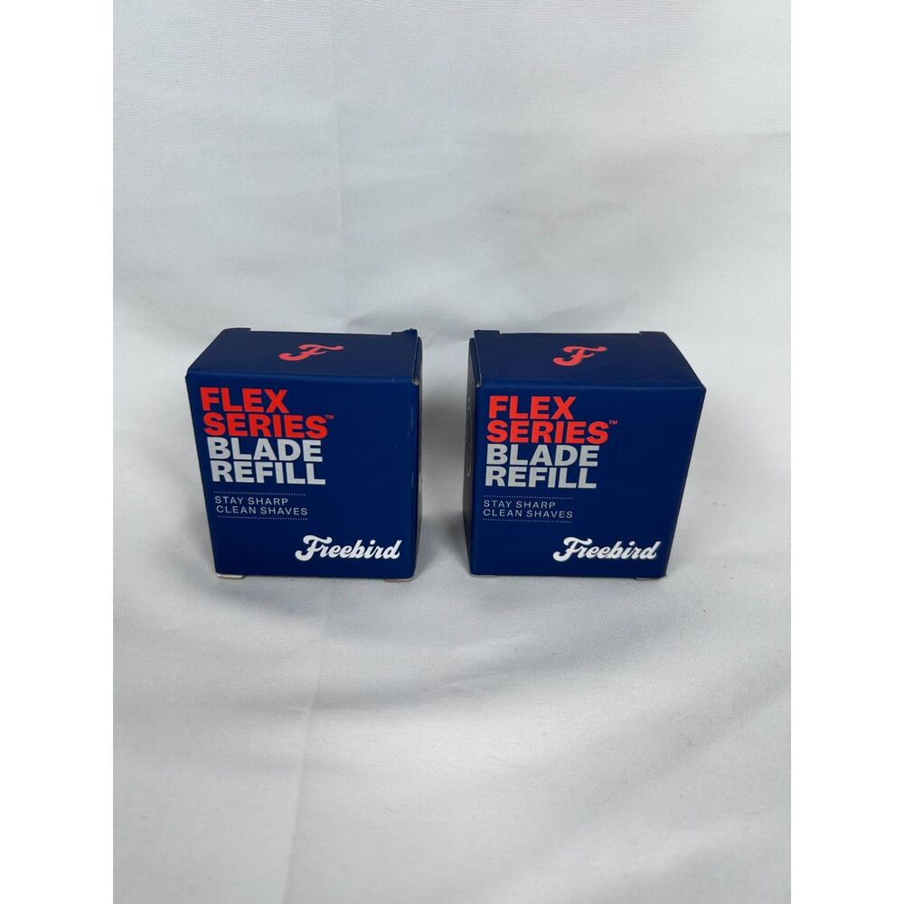 Lot of 2 Freebird Flex Series Blade Refill Stainless Replacement BL1-1-US-EA1